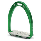 Tech stirrups iris cross country in green from Equissimo