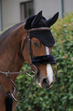 Kentucky Horsewear sheepskin noseband black