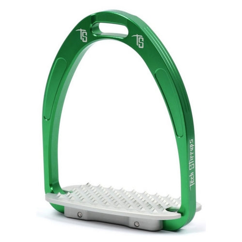 Tech stirrups athena jump stirrup green from Equissimo