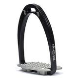 Tech stirrups iris cross country in black from Equissimo
