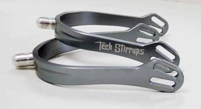 Tech stirrups milan spurs in titanium from Equissimo