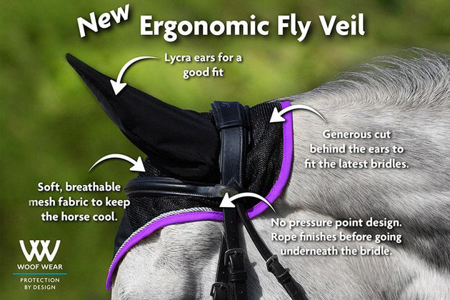 Woof Wear Ergonomic Fly Veils